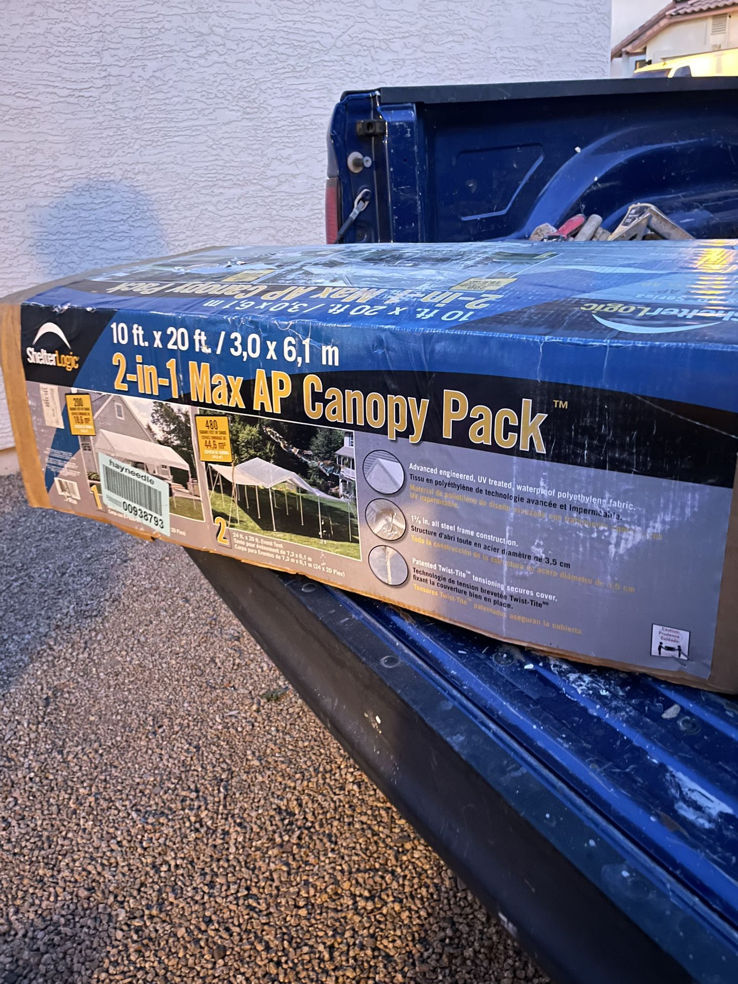 Canopy Sombra 10 X 20 Used All Inside On The Box 