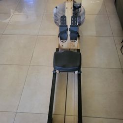 Water Rowing Machine with Monitor for Home & Gym