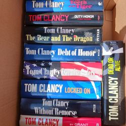 Tom Clancy And An Assortment Of Other Books