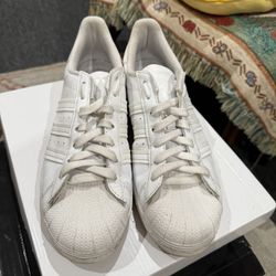 9.5 Women’s White Adidas