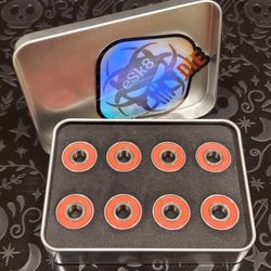 eSk8orDIE Stainless Steel Bearings 8pk Graphene Super Lubricant Coated