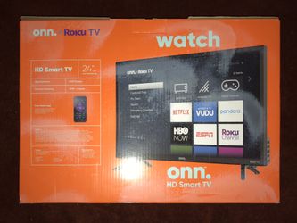 24” brand new smart tv