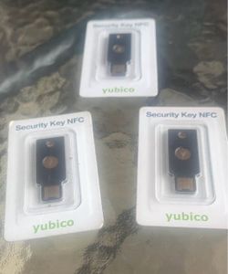 Yubico Security Key NFC – Lot of 3