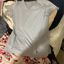 Grey Scrubs  Medium  Petite Greys Anatomy 