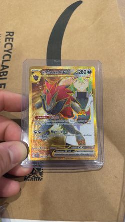 N's Zoroark ex 189/159 Gold Secret Rare Pokémon Card