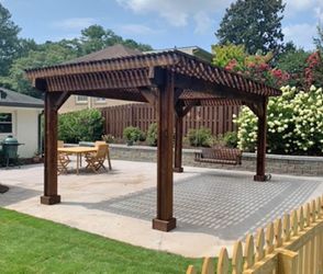 Custom Wood Pergola