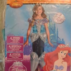 New Ariel Disney children's costume size Small