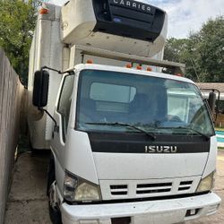 2007 Isuzu Npr With Life Gate And 850 Carries Supra Unit It's Diesel Automatic Transmission Truck Beat Offers 
