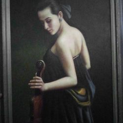 Chen Yiefi 1989 Opening Night Painting 