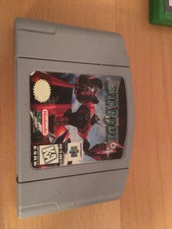 Starfox 64 N64 Cartridge
