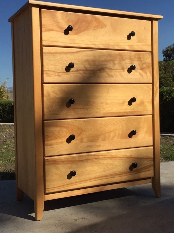 Solid Maple Wood Dresser Made In Canada For Sale In San Jose Ca