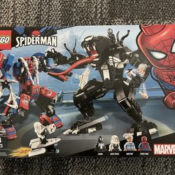 Lego Spider-Man venom mech sealed