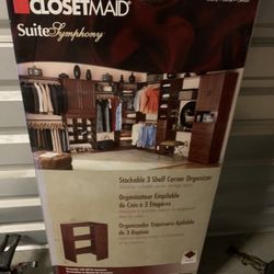 Closet maid corner shelf Organizer brand new in box