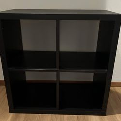 IKEA KALLAX Shelf Unit (Black) – Great Condition
