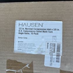 Hausen™ Multi-Turn Angle Valve – 7 Pack 