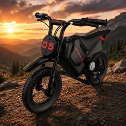 HOVERMAX H13M Electric Dirt Bike For Kids, 150W Electric Motorcycle 10MPH Max Speed