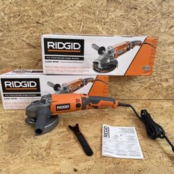 RIDGID 7” Angle Grinder 15 Amps 8,200RPM