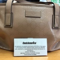Gucci Pink Joy Tote GG Supreme Purse