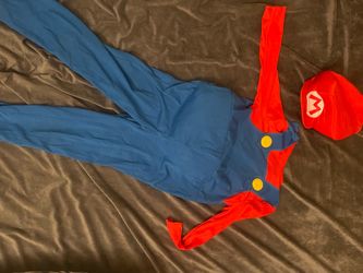 Kids Super Mario Halloween Costume with Hat