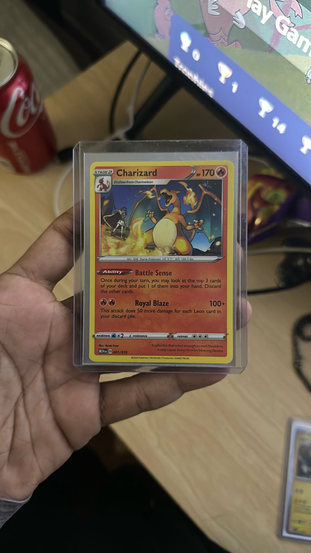 Charizard Mcdonalds 2024 Pokemon Card