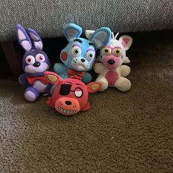 Five Nights At Freddys Plushies