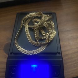 24inch 18K Gold plated Chain. 