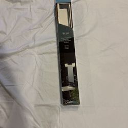 24” Blue Towel Bar. Chrome. 