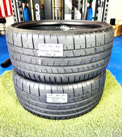 💰 Best deals are ca$h in person 2 USED TIRES 245/30ZR20 PIRELLI PZERO PZ4 CORZA "L" 245/30R20 HIGH PERFORMANCE LAMBORGHINI TIRES 245 30 20