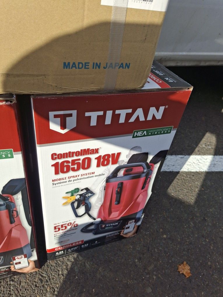 Professional Paint Sprayer Unopened Backpac Paid700.00
