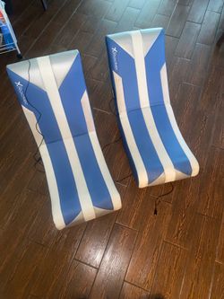 Pair of  Xrocker Gaming Chairs