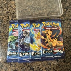 Sealed UNOPENED Evolutions Art set 