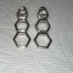 vintage tiffany co sterling silver earrings 925
