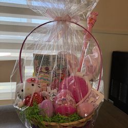 Hello kitty Girl Easter baskets for kids