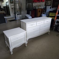 Dresser and nightstand