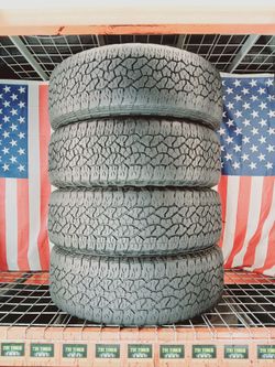 ✔️ Set of 4 Used Tires  275/60R20 GOODYEAR WRANGLER TRAILRUNNER A/T 275 60 20