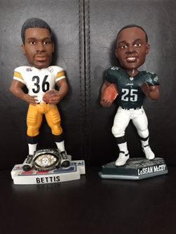 Bettis & McCoy Bobbleheads