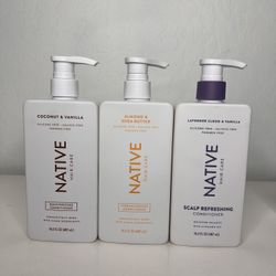 Native Shampoo And Conditioner 