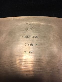 Vintage K Zildjian Istanbul Cymbal