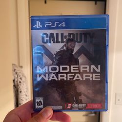 Call of duty modern warfare ps4