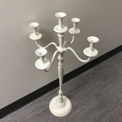 Beautiful Candelabra - 43 Inch Tall - Thick Aluminum