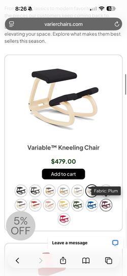 Kneeling Chair