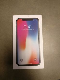 iPhone X 64GB space gray factory unlocked