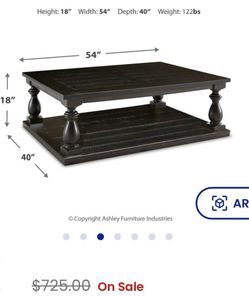 Coffee Table & 2 End Tables
