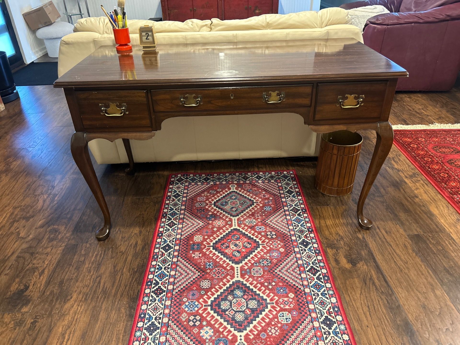 Vintage Queen Anne Style Desk