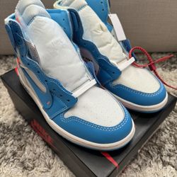Off-White X Air Jordan 1 High OG “UNC” 