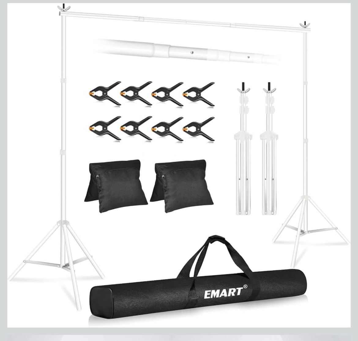 White Backdrop Stand