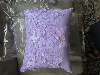 Cojin de XV  quinceañera morado