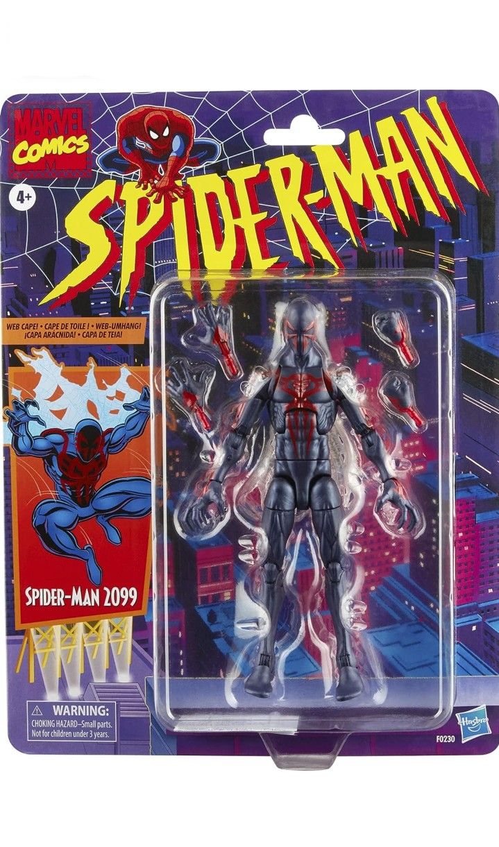 Retro Spiderman 2099 Marvel Legends