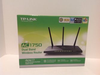 TP-Link - Archer AC1750 Dual-Band Wi-Fi Router - Black