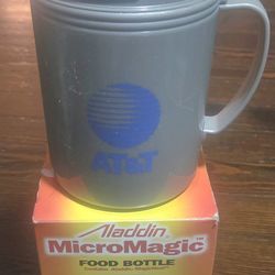vintage Aladdin MicroMagic food bottle featuring the AT&T logo new never used